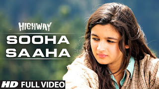 Sooha Saha Lyrics in Hindi from Highway