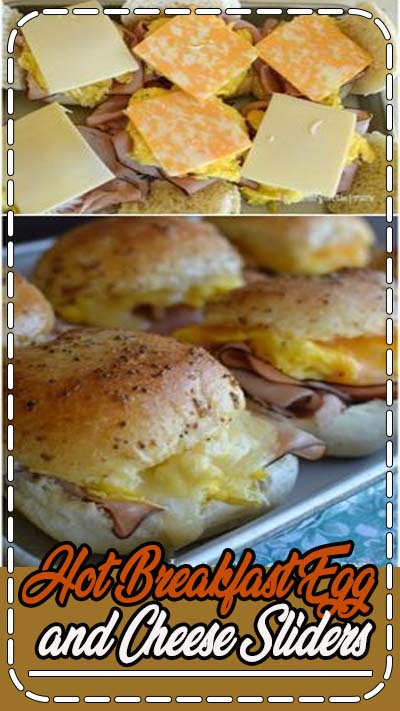 Make Ahead Breakfast Sliders all slathered in melted mustard butter, packed with gooey melted cheese sandwiched between a toasty roll is irresistible! I love make ahead breakfast that’s can easily be
