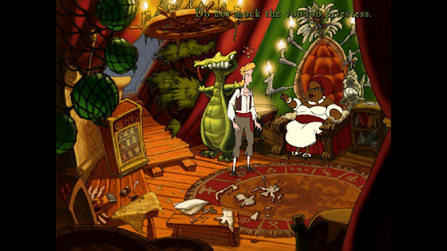 Screenshot from The Curse of Monkey Island