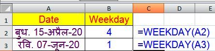 Excel Date and Time Functions with Example 
