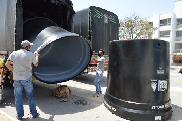 41 tanques para almacenar agua potable se instalarán en comunidades indígenas y barrios de Riohacha