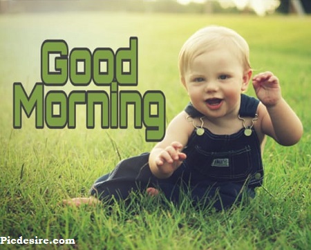 Good Morning Cute Baby Images