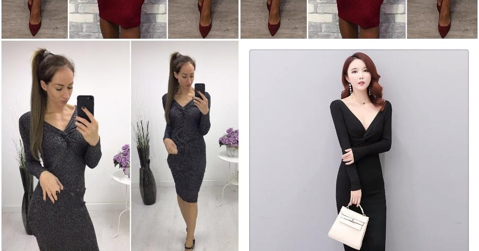 Cheap Womens Clothes Uk Twisted Sweter Dress Solid Knitted Long