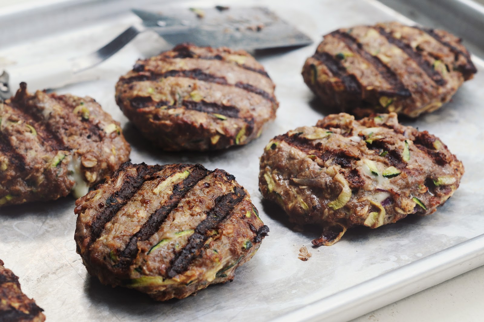 Simply Gourmet Hamburger and Zucchini Patties