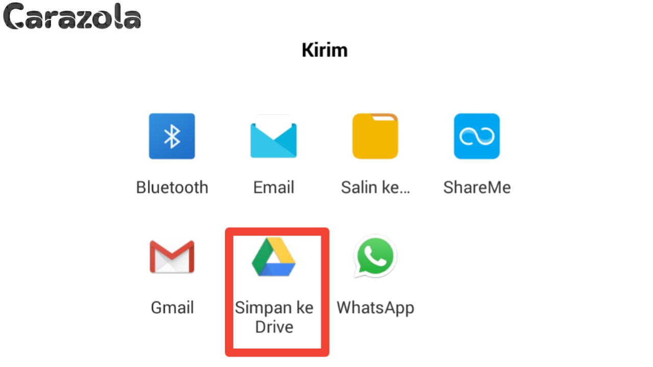 Cara Menyimpan File dan Folder Ke Google Drive