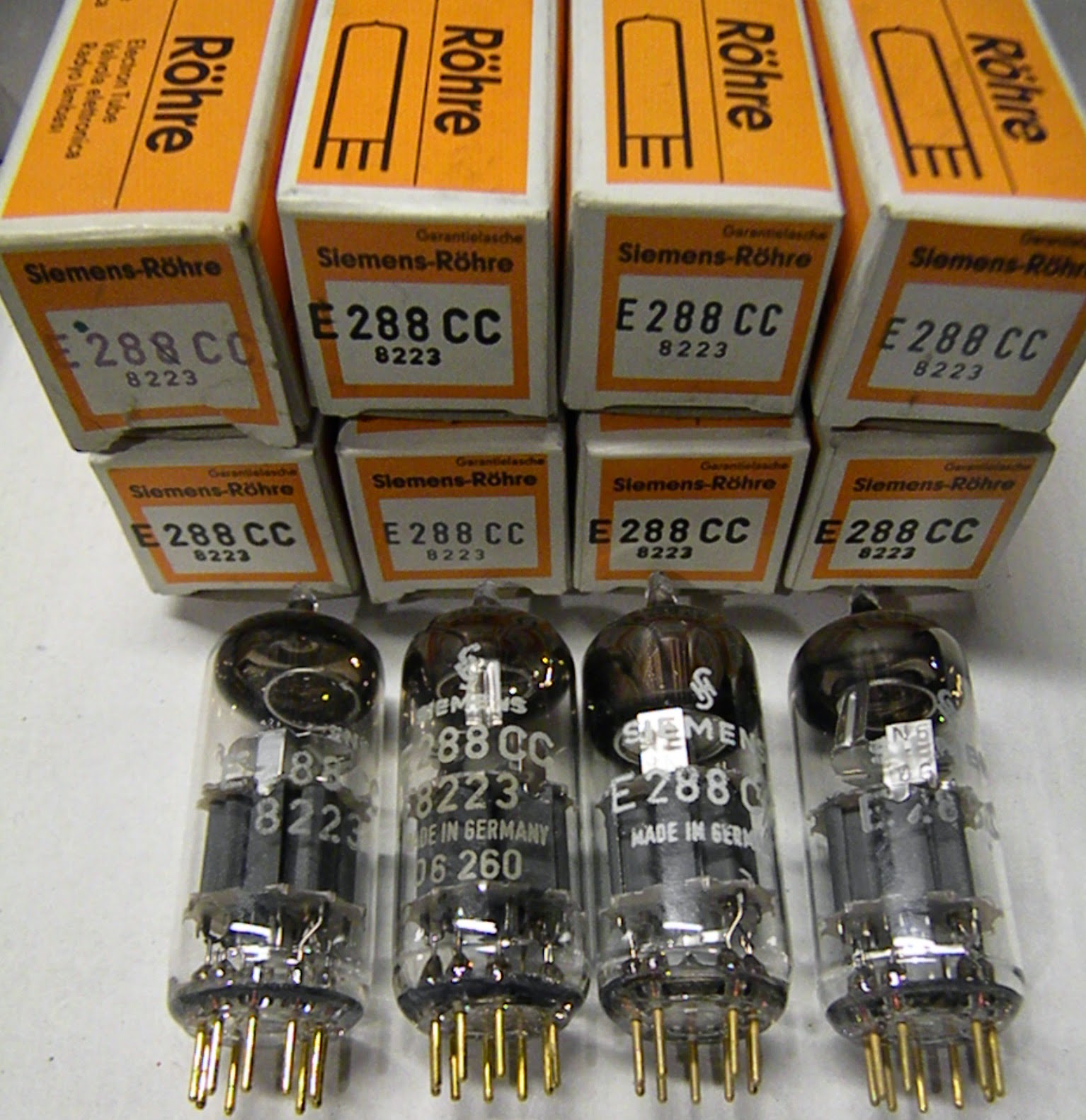NOS Tube Store: SIEMENS E288CC W. Germany