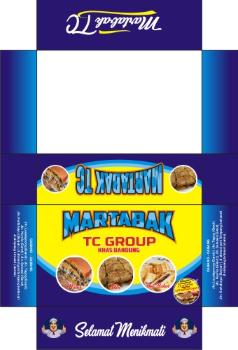 Download Contoh Desain  Dus Martabak cdr KARYAKU