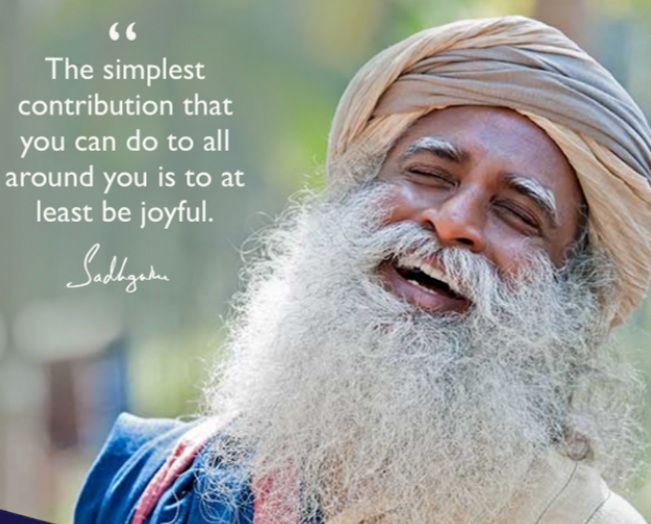 SADHGURU'S QOUTES THAT WILL MAKE YOUR LIFE HAPPY
