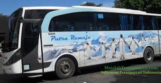 harga tiket bus putra remaja jurusan merak, serang, jogja, lampung, palembang, jambi