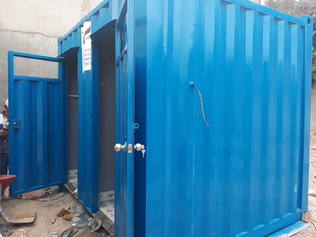 Long Sơn Thẳng Tiến, Container Toilet Về Vũng Tàu
