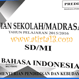 Contoh Paket Soal Latihan Us/M Sd/Mi Tahun 2016