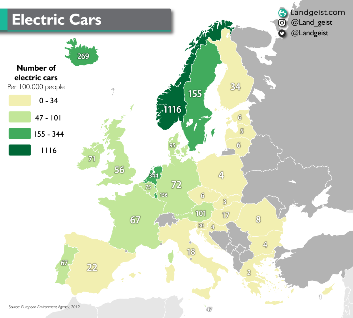 Electric cars in Europe
