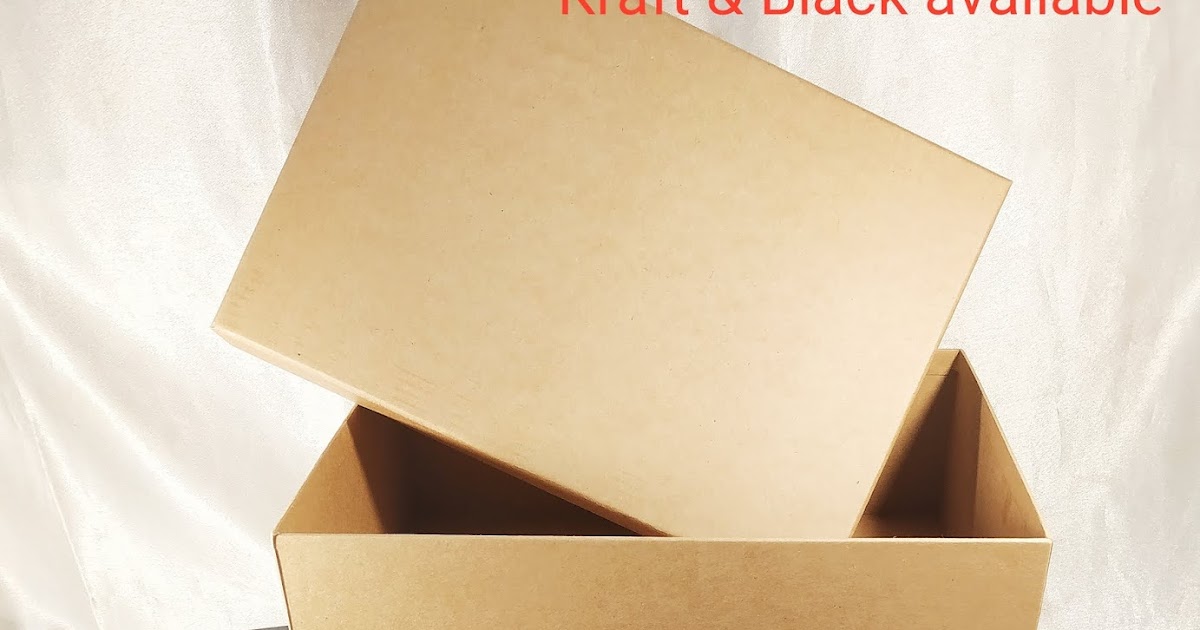 Singapore Gift Boxes Kraft and Black Rectangle boxes