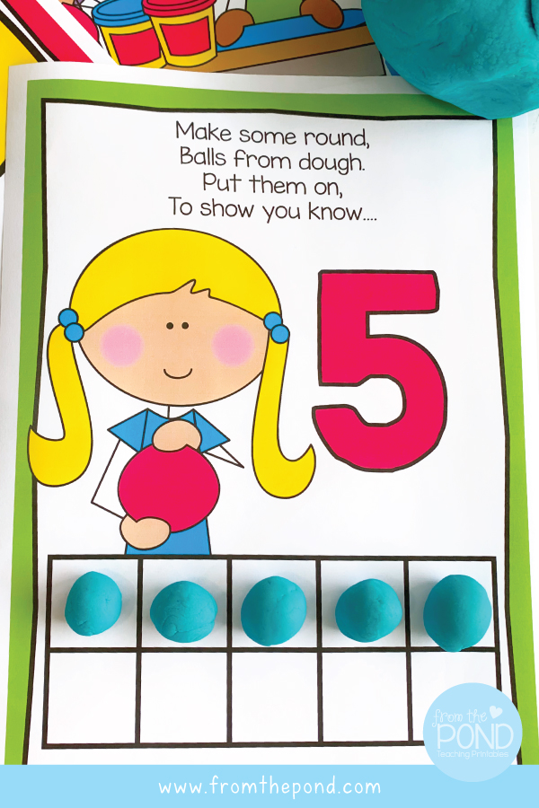 Number Play Dough