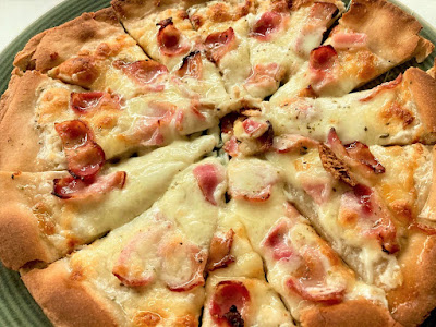 Pizza carbonara - Mi pizza favorita - el gastrónomo - Receta - ÁlvaroGP - Content Manager