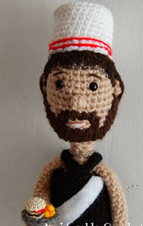 PATRON GRATIS COCINERO AMIGURUMI