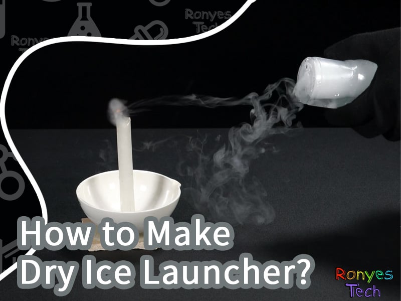 Dry Ice Smoke Ring Launcher Science Experiment Science Experiments for Kids Ronyes Tech