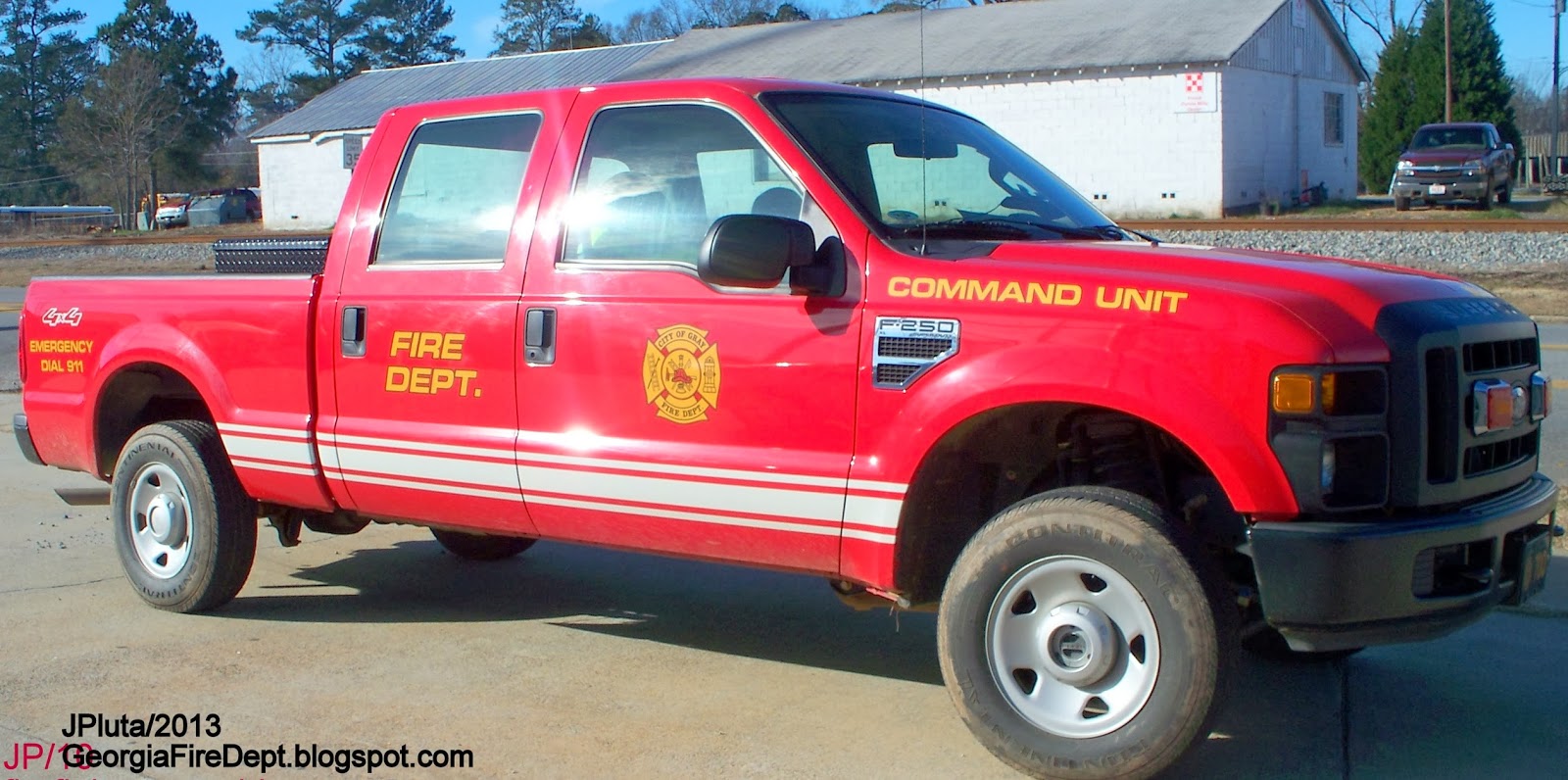 Fire Dept. Trucks GA. FL. AL. Rescue Station Firemen Volunteer
