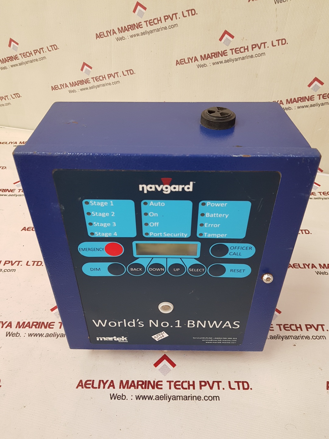 MARTEKMARINE BNWAS BRIDGE NAVIGATIONAL WATCH ALARM SYSTEM Aeliya Marine