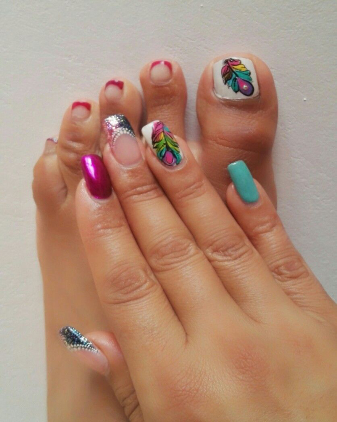 Uñas decoradas con FLORES y MARIPOSAS para los PIES - ElSexoso Uñas Decoradas Con Flores Y Mariposas Para Los Pies - Elsexoso