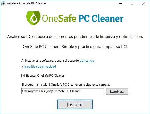 OneSafe PC Cleaner Pro imagenes hd