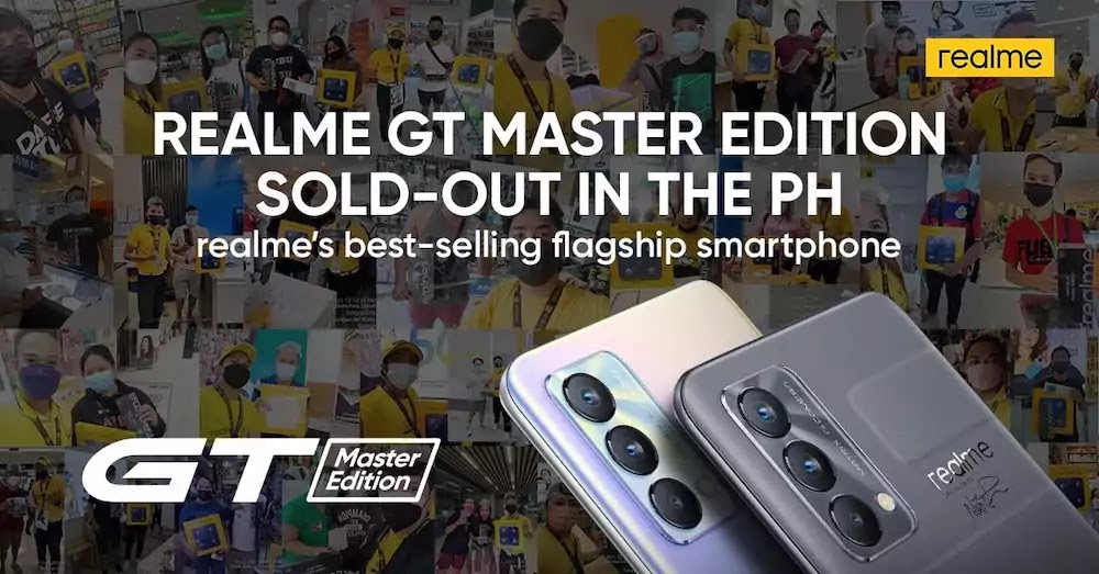 realme GT Master Edition achieves sold-out status in the PH