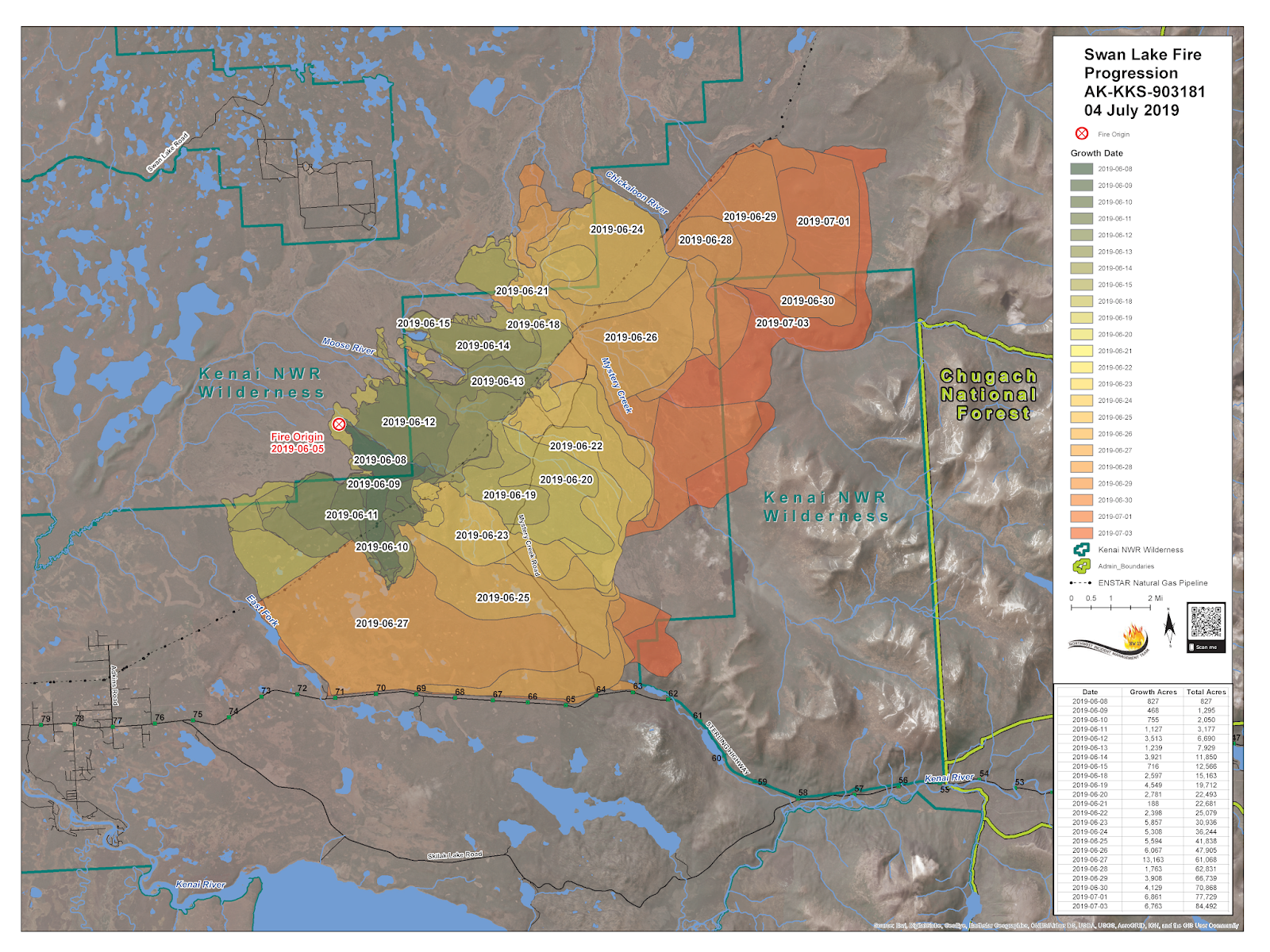 Kpb Joint Information Center 7 4 19 Swan Lake Fire Morning Update