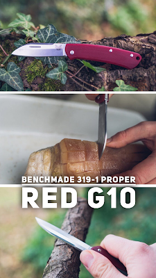Gear of the Week #GOTW KW 46 |  Benchmade 319-1 Proper, Red G10 | Slipjoint-Messer