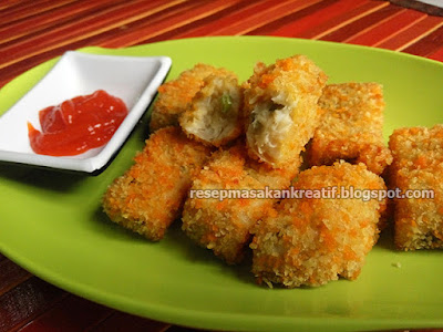  Step by step membikin nugget yang disertai gambar pada resep nugget ikan gabus yang yummy d Resep Nugget Ikan Gabus Bikin Selera Makan Anak Meningkat