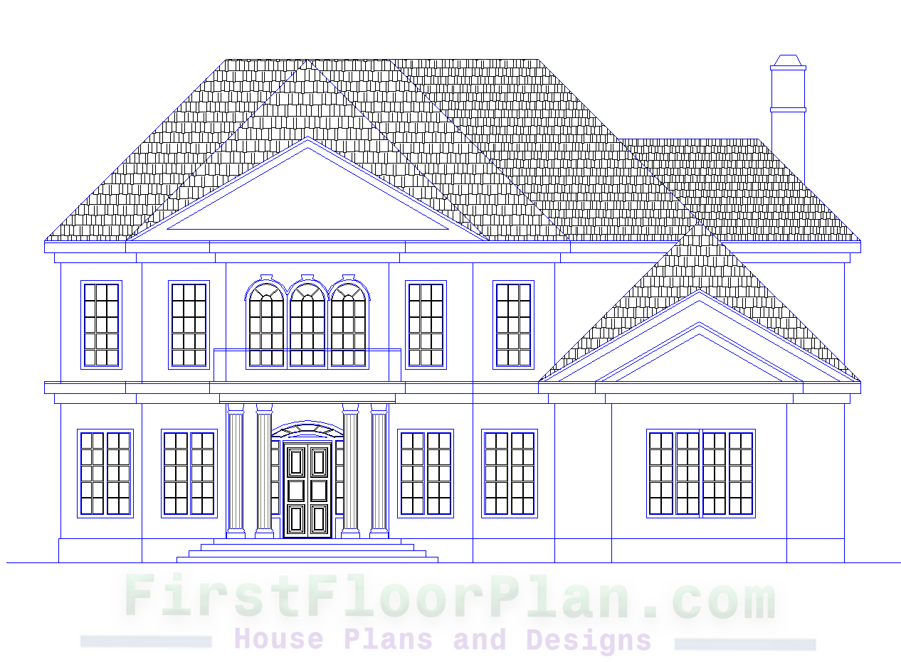 Victorian Style House Elevations