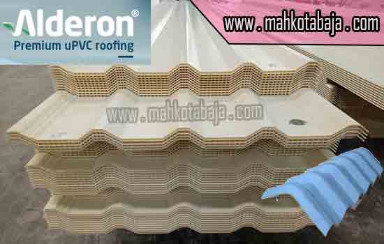 Harga Atap UPVC Alderon Murah Terbaru 2020 MAHKOTA BAJA
