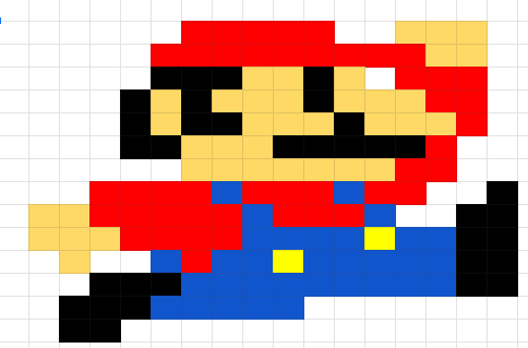Create pixel art using any image in Google Sheets
