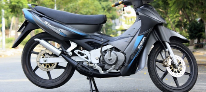 Suzuki Xì po với mác xe kẻ cướp và ác mộng đường phố một thời