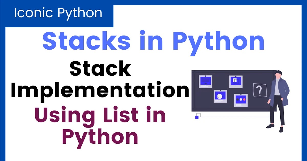 Program for Stack Implementation using List in Python