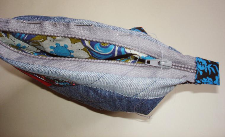 We sew a bag of patchwork and old jeans. DIY tutorial with pictures. Шьем сумку  из лоскутков и старых джинсов. МК