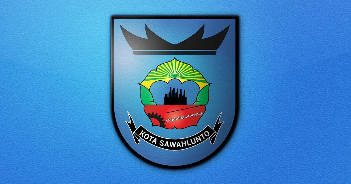Lambang Kota Sawahlunto Sumatera Barat - 237 Design
