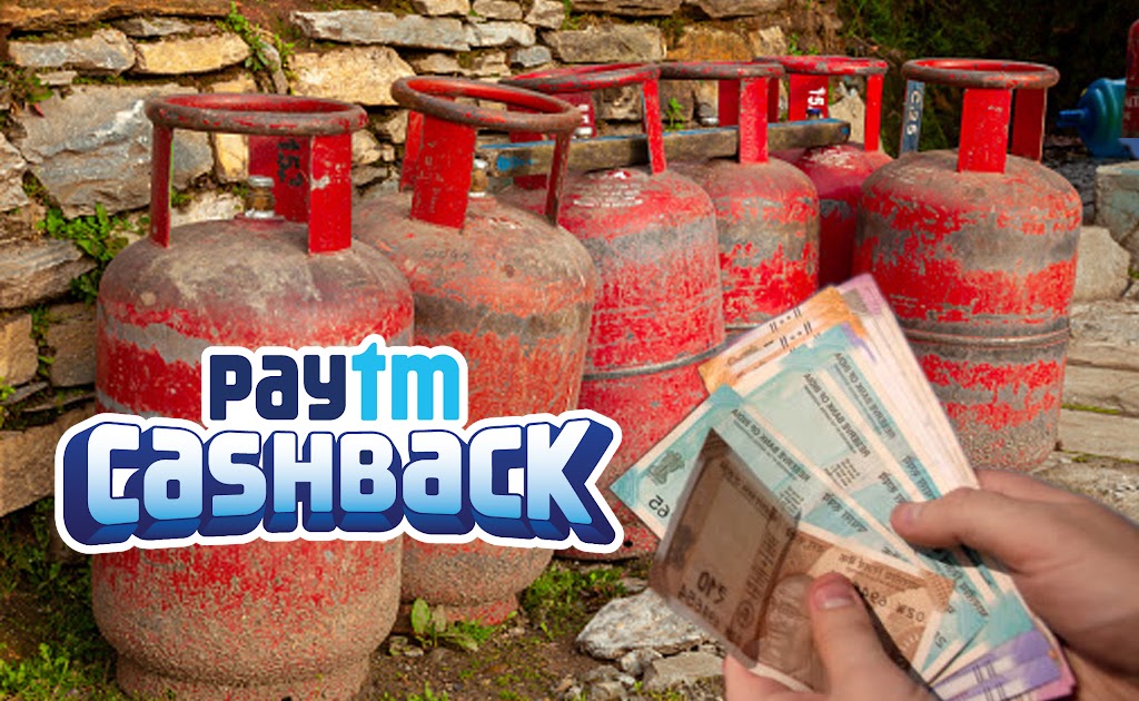 Paytm New Offer for Lpg Gas Cylinder