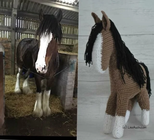 how to crochet a horse FREE written pattern