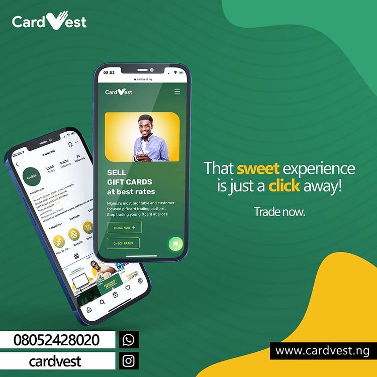 CardVest: The Best platform to sell gift cards in Nigeria