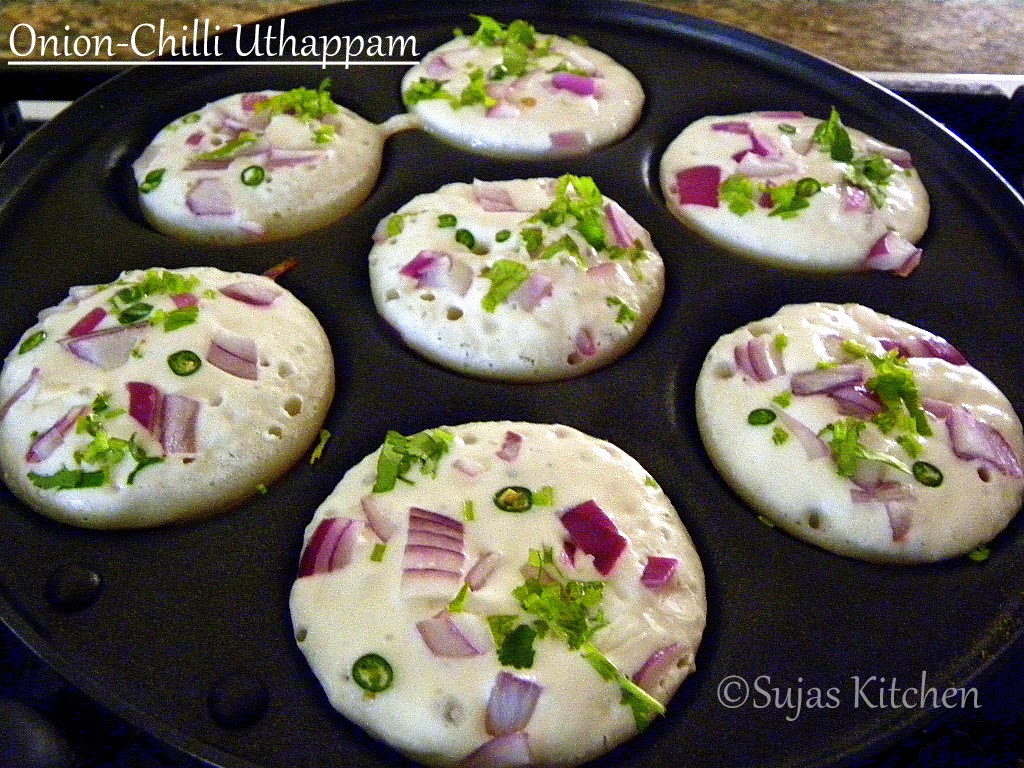 Onion-Chilli Uthappam, Uthappam Batter