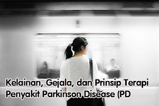 Penyakit Parkinson Parkinson Disease (PD) sekelompok kondisi yang disebut gangguan sistem motorik, akibat degenerasi sel saraf secara bertahap pada otak bagian tengah yang berfungsi mengatur pergerakan tubuh, yang merupakan hasil dari hilangnya selsel otak yang memproduksi dopamin