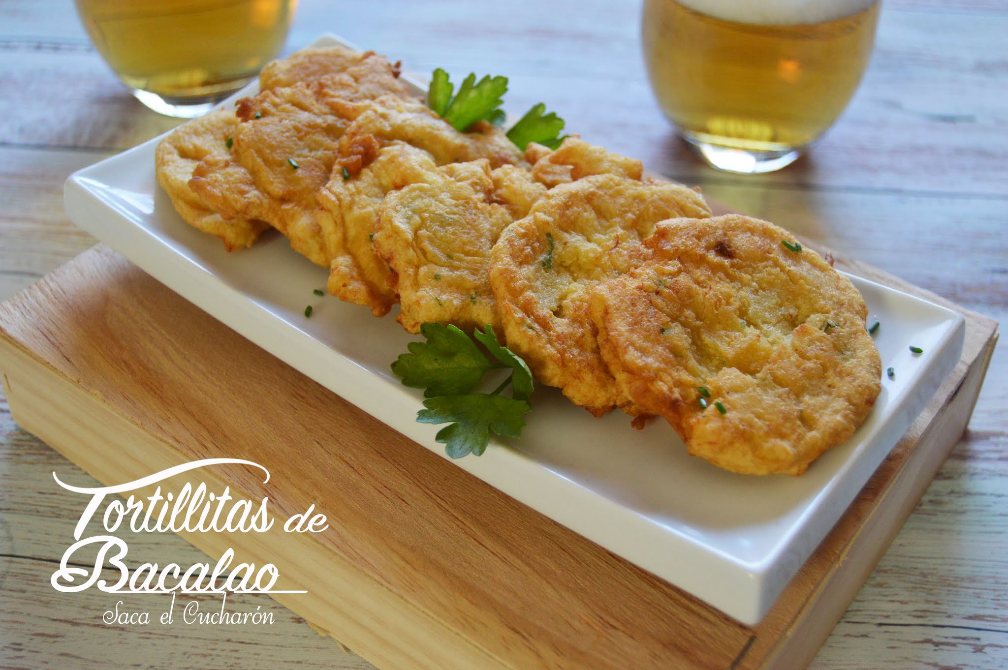TORTILLITAS DE BACALAO
