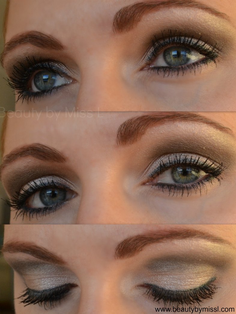 grey smokey eye