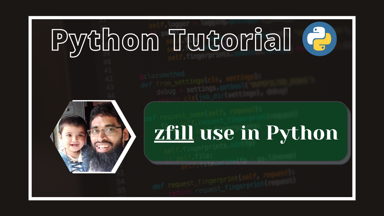 Zerofill use in Python