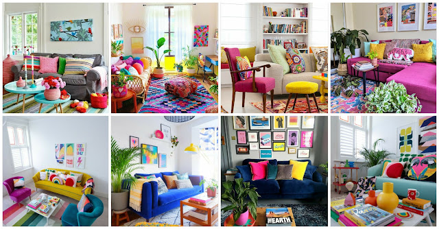 Mi Fiesta Creativa: Ideas para decorar el área de la sala o living con