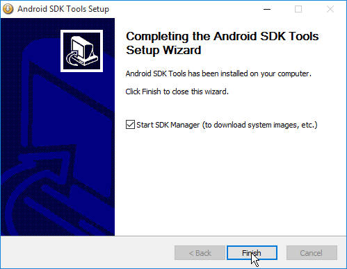 Install SDK to Work with Android Studio