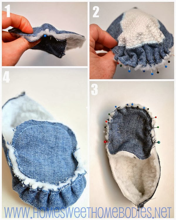 No-Socks Slipper-Mocs Pattern & Tutorial