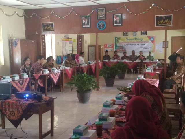 Danramil Manisrenggo Saksikan Lomba Sekolah Sehat Tingkat SD Negeri Nansri