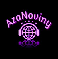 Nové logo AzaNovin Tmavé