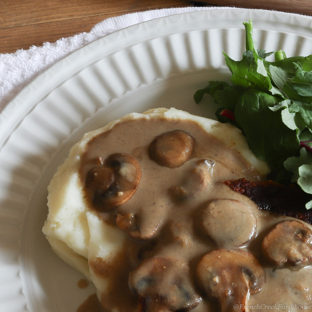 Mushroom Gravy (Glutenfree & Vegan) French Creek Farmhouse